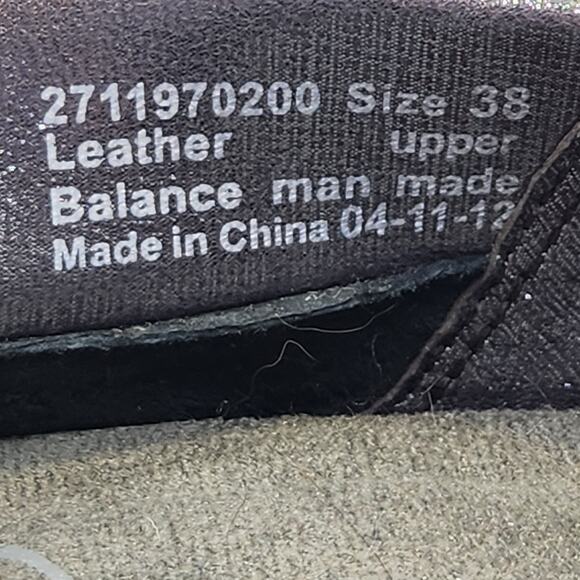 Dansko Women Carol Shimmer Metallic Silver Leather Loafer Size 38 US 7.5 Comfort - Picture 5 of 9